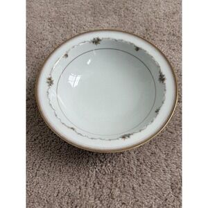 Vintage Noritake Joanne Pattern 6466 Porcelain Serving‎ Bowl With Gold Trim